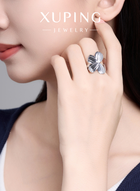 旭平液态金属质感大量感蝴蝶开口戒指女时尚个性气质甜酷风食指戒