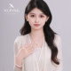 Xuping fashionable commuter easy-to-wear imitation pearl mermaid platinum-plated necklace gentle temperament high-end clavicle chain