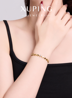 旭平泡泡轻奢手链女仿金色精致小众设计高级感