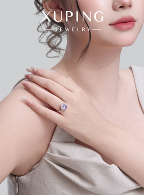 小如大蛋面鸽子蛋戒指个性指环时尚指戒