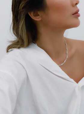 AMANOWang手工编织设计师锁骨链