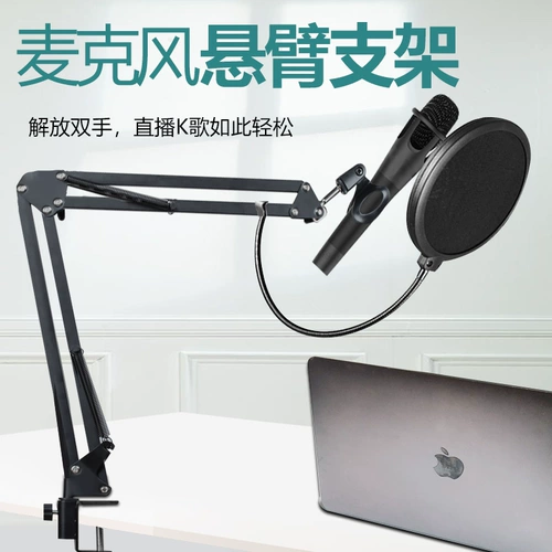 Микрофон, беспроводная универсальная металлическая трубка для кровати, фиксаторы в комплекте