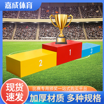 Adult Children Competitions Podium Podium Assembled Award Desk Wooden Hair and Athletics Equipment