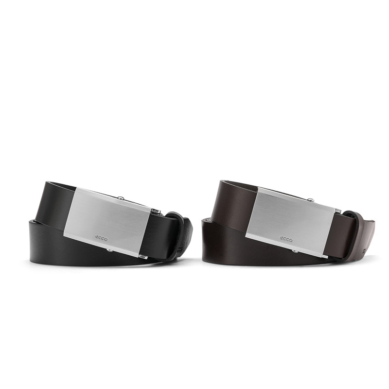 【礼物】ECCO爱步男士商务真皮皮带 金属扣百搭腰带 9105889