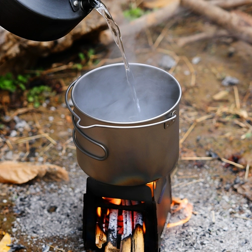 Range Rover Outdoor Pure Titanium Single Pot Складывание сладкого горного