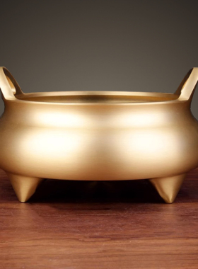 铜香炉家用香薰炉全铜宣德炉