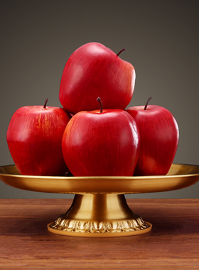 供盘果盘家用供奉合金贡盘摆件