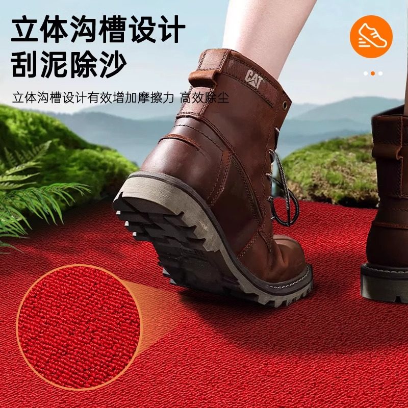 入户门地垫2026新款高级感门垫喜庆红色门口脚垫耐脏免洗防滑垫子,淘宝优惠券,粉丝福利购,淘宝优惠卷