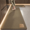 Customizable home high-end simple absorbent kitchen floor mats