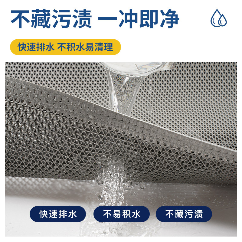 高端室外入户门地垫门口排水专用柔软可定制裁剪商用防滑迎宾地毯