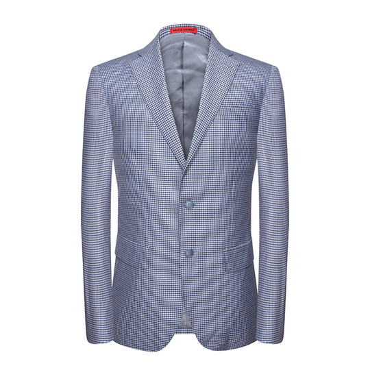 Мужской костюм из итальянской ткани VBC Meier весеннего стиля