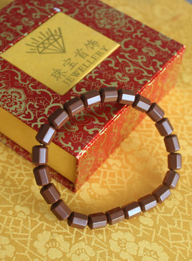 防辐射缓解疲劳手链托玛琳时尚