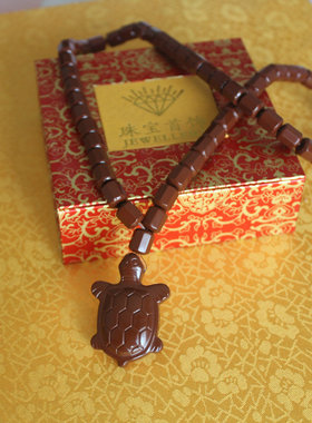 韩国托玛琳珠子项链链麦饭石保健