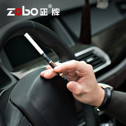 Zobo正牌烟嘴过滤器滤嘴循环型可清洗男女士粗细支檀木手工实木净 - 图1