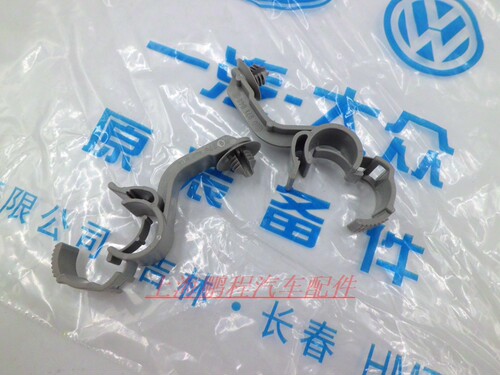 适用于蔚领高尔夫7新迈腾B8L凌渡辉昂途观L途安L氧传感器线束支架 - 图3