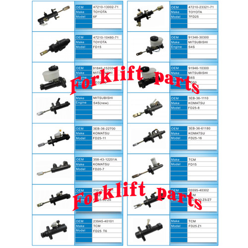 MITSUBISHI三菱叉车配件FD20-F18A/F18B刹车制动分泵91446-00902 - 图0