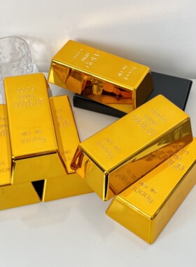 创意仿真金条金砖门档旺财招财