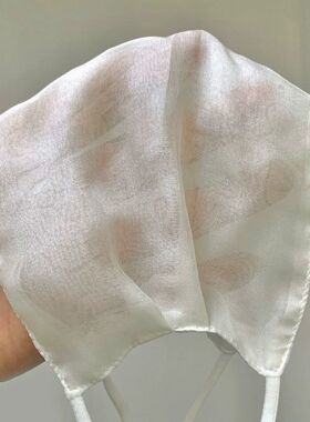 桑蚕丝超薄透气防晒加大遮阳