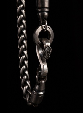 无垠925银麦穗链复古百搭项链