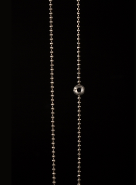 无垠925银原创圆珠链百搭项链