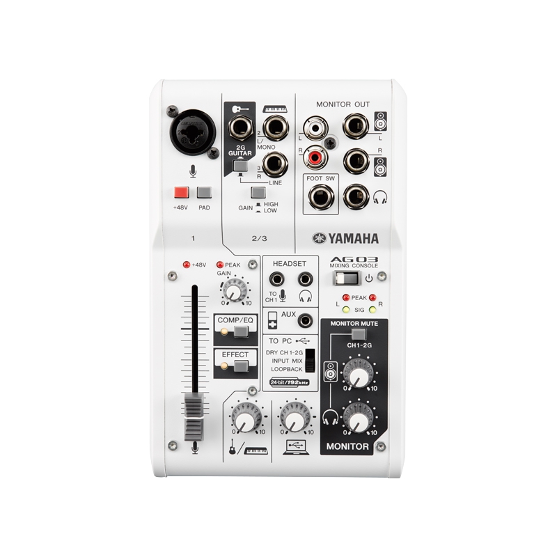 Yamaha\/雅马哈 AG03 AG06调音台声卡主播直