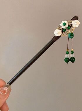 New Chinese style minimalist modern metal hairpin, ancient
