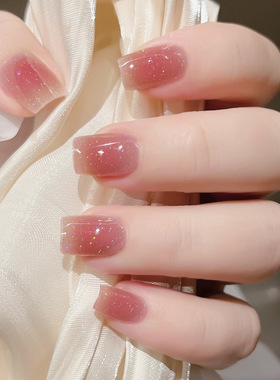 Gel nail sticker nail polish film for waterproof nails
