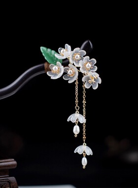 New Chinese style minimalist modern metal hairpin, ancient