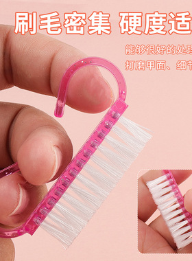 Handle Grip Nail Brush Hand Fingernail Cleaner Scrubbing Kit