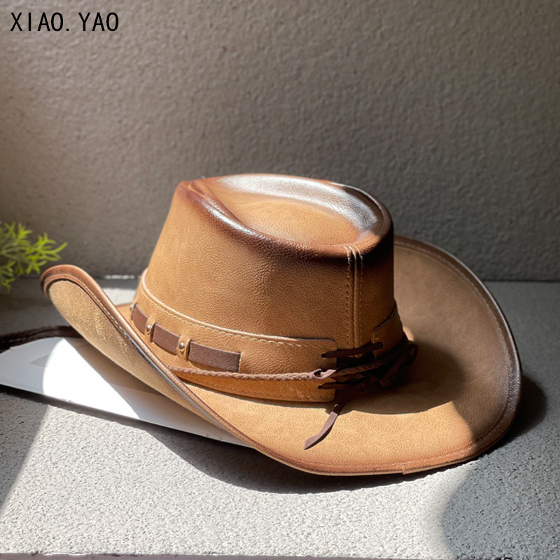 大檐卷边西部牛仔帽男女春夏户外骑马帽出游登山防晒遮阳帽爵士帽,淘宝优惠券,粉丝福利购,淘宝优惠卷