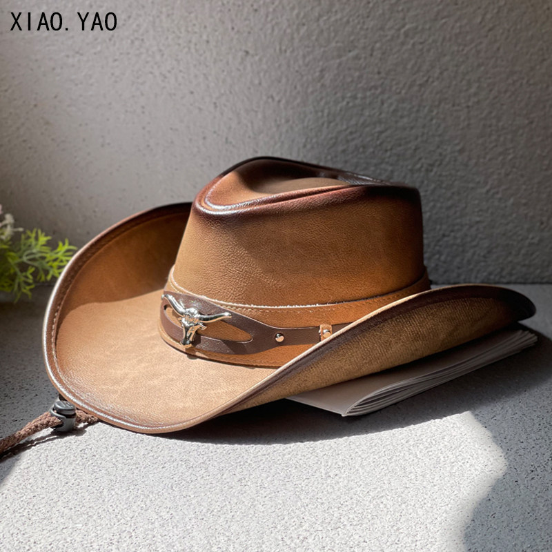 大檐卷边西部牛仔帽男女春夏户外骑马帽出游登山防晒遮阳帽爵士帽,淘宝优惠券,粉丝福利购,淘宝优惠卷