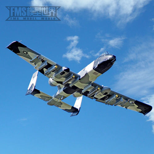 FMS 双涵道飞机70MM A10 V2 现役对地攻击机 固定翼遥控航模 - 图0