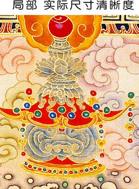 定制 释迦摩尼佛说法图 道场装饰画佛像壁画客厅佛堂中堂寺庙墙画