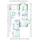 Interior decoration design, flat and elevation construction drawings, waterway layout drawings, circuit layout drawings, power distribution system construction drawings