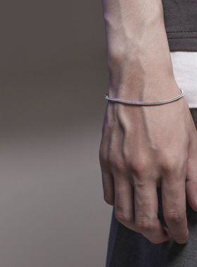 手链男潮简约ins小众设计轻奢高级感男士手绳简单大方男生手饰品