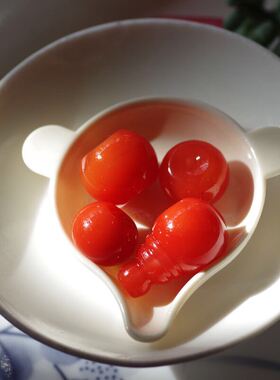 南红发光质感腰珠
