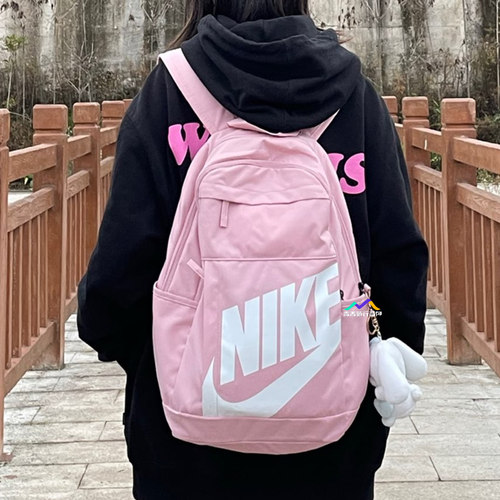 耐克双肩包女包新款背包男学生书包运动休闲包旅行包DD0559-630 - 图0