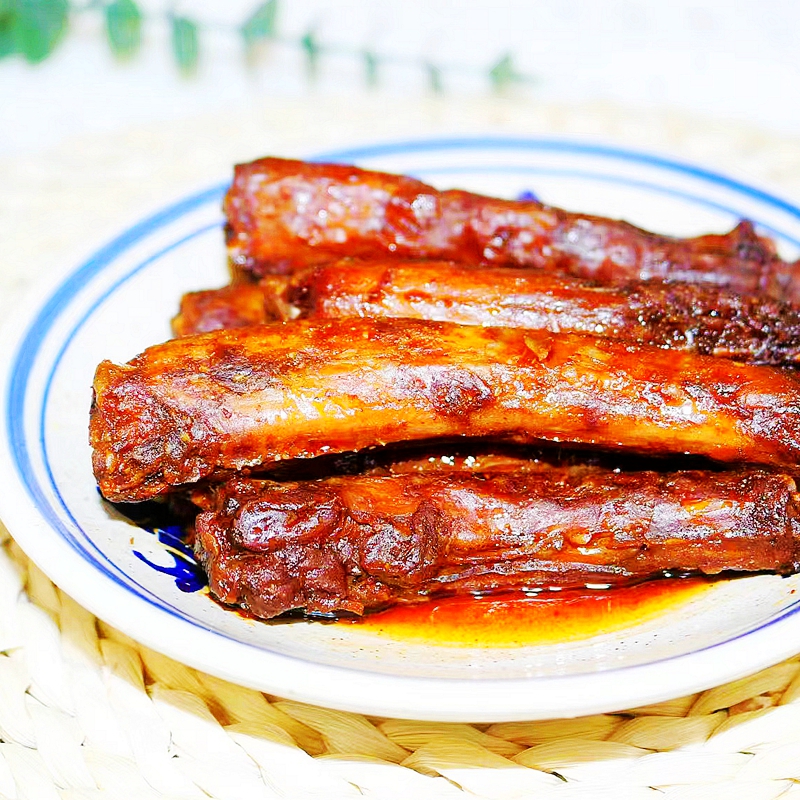 百味林吮指烤脖整根卤香糖醋香辣味烤鸡脖子非鸭脖即食卤味小零食-图0