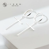 十尚美地 Модные серьги, серебро 925 пробы