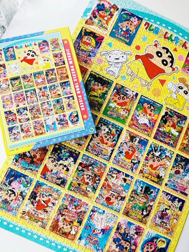 正品Ensky 蜡笔小新成人拼图150片300片1000片野原新之助动漫玩具 - 图2