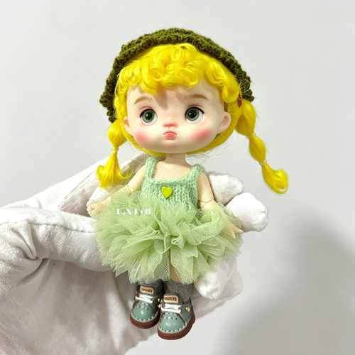 ob11K.X Doll原创娃衣夏天系列 GSC YMY 碎花裙 纱裙 BJD12分 - 图2