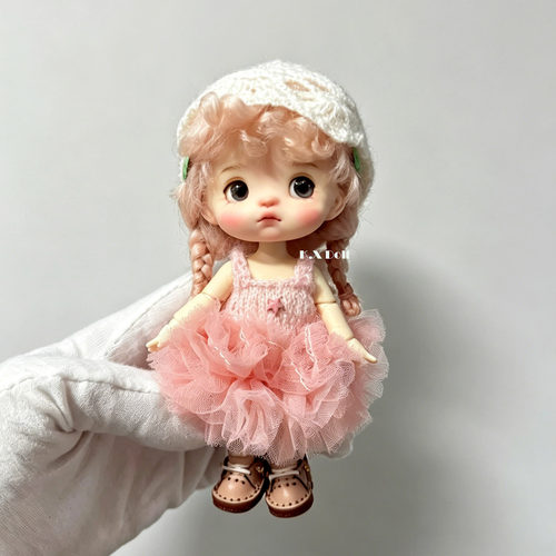 ob11K.X Doll原创娃衣夏天系列 GSC YMY 碎花裙 纱裙 BJD12分 - 图1