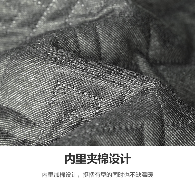 红豆男装中长款男士翻领夹棉感风衣 红豆风衣