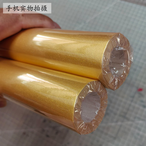 四尺手工丝印泥金色宣纸斗方熟宣毛笔书法作品用古法高亮金粉制作 - 图2