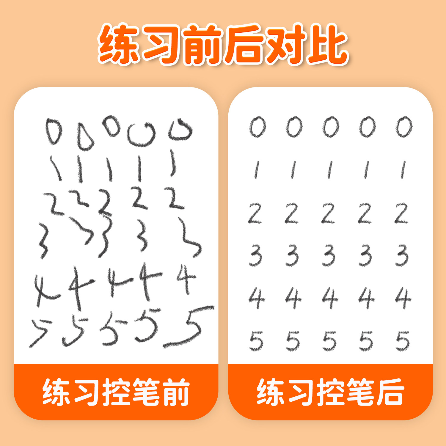 儿童数字描红本幼儿园练字帖笔画偏旁拼音控笔训练幼小衔接字帖,淘宝优惠券,粉丝福利购,淘宝优惠卷