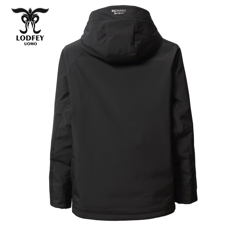 Longdafei broken code special price young men's casual fashion heavy industry warm hooded down jacket S16558D1