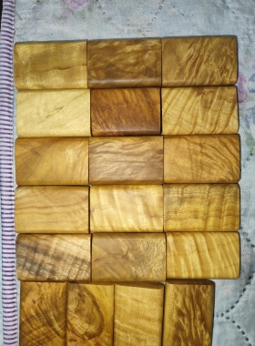 金丝楠木牌子料原木料46左右手工艺品原木牌子挂件吊坠随身把玩件