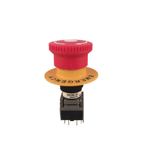 急停 AH165-2V R02 红色急停按钮开关   AH165-VR11 R22 - 图2