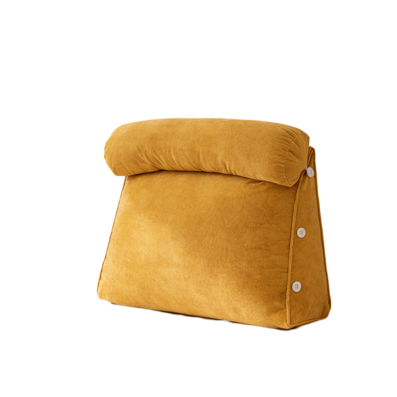 小羊绒三角靠背床头靠垫客厅沙发护颈护腰靠枕卧室床上玩手机靠背,淘宝优惠券,粉丝福利购,淘宝优惠卷