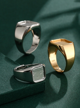 鑫泓泰通用合金简约DIY戒指空托